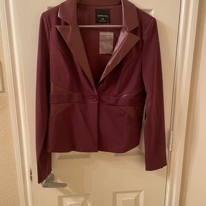 Maroon jacket brand new.
